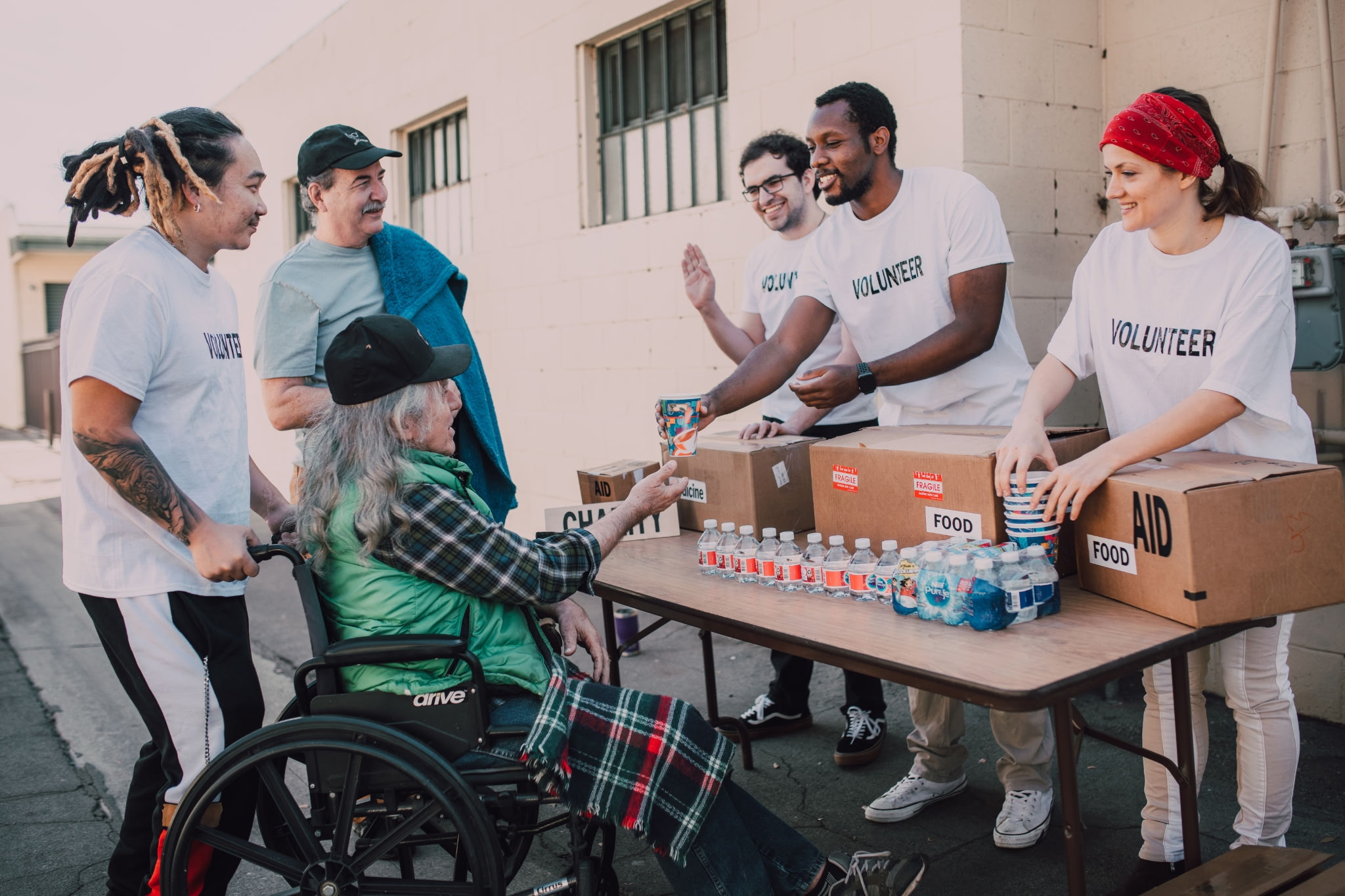 Valiant Law Group team serving the community
